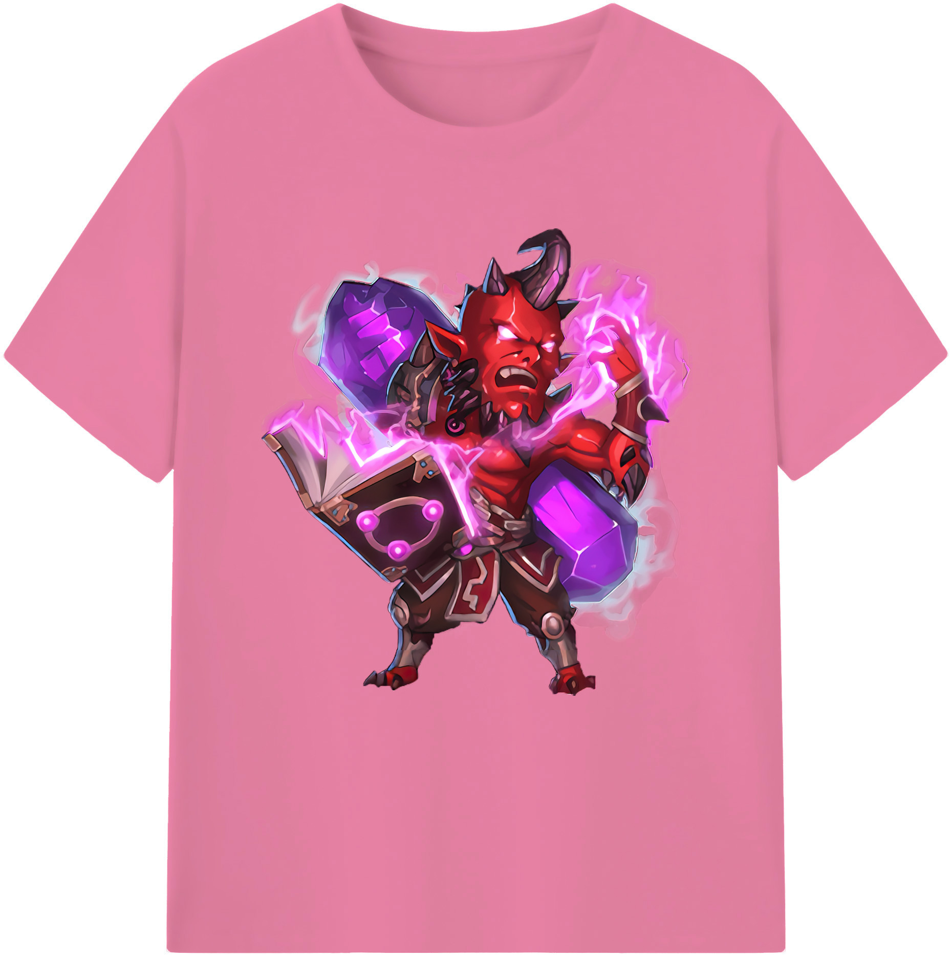 リーグ・オブ・レジェンド League of Legends LOL 綿100％半袖Tシャツ（フロントプリント）